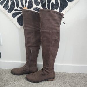 Vince Camuto Brown Over-the-Knee Boots Sz 8.5